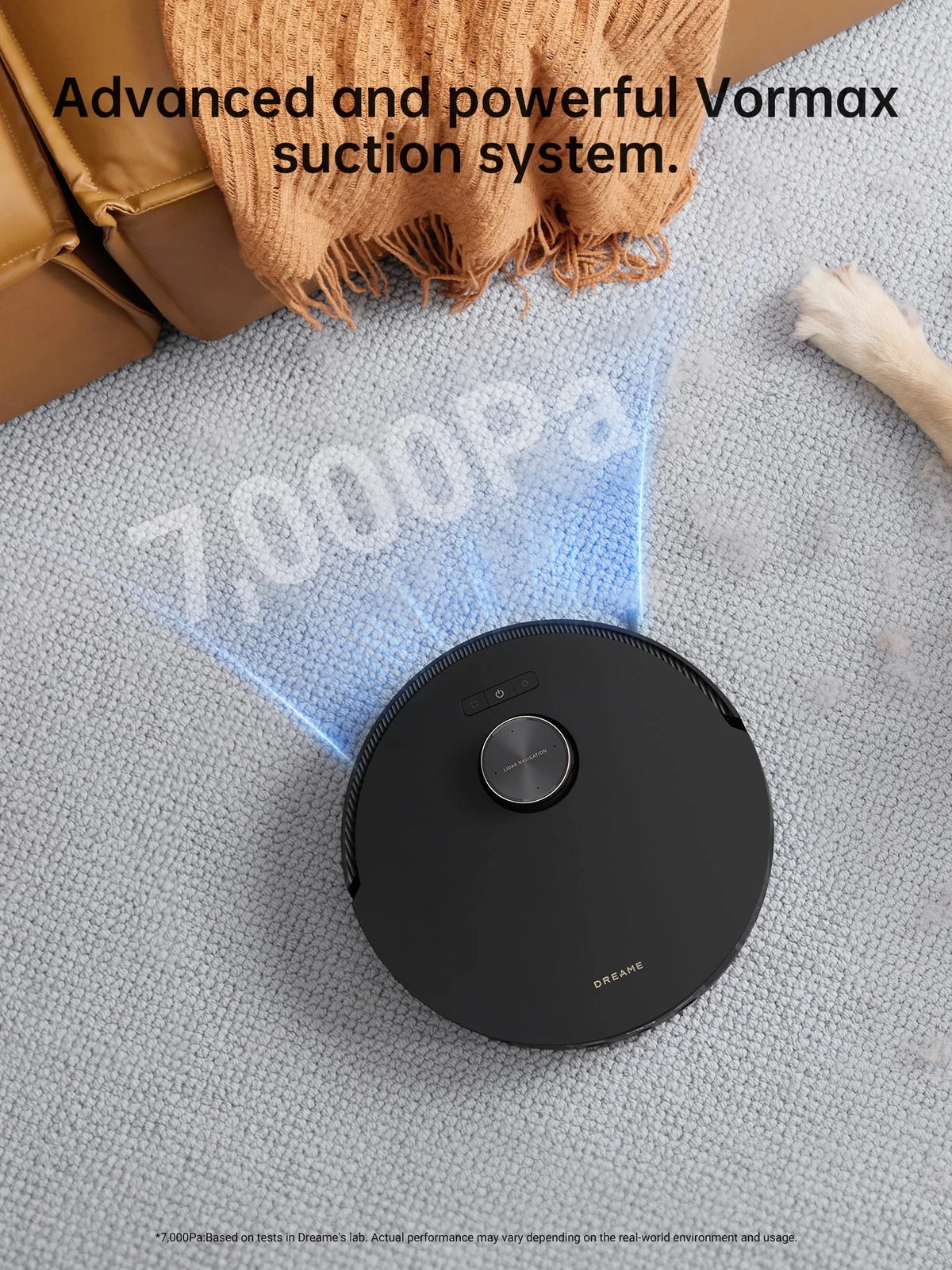 Dreame 2-in-1 Robot Vacuum and Mop, Auto Mop Raising, 7000Pa Suction, Self-Emptying Base, L20 Ultra - image 9
