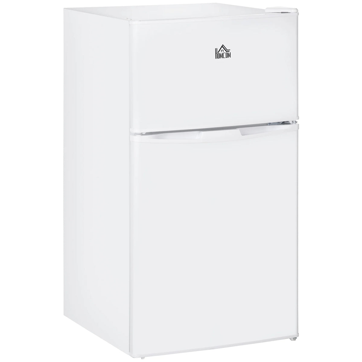 Harper & Bright Designs Double Door Mini Fridge with Freezer, 3.2 Cu.Ft Compact Refrigerator with Adjustable Shelf, Adjustable Thermostat and Reversible Door for Bedroom, Dorm, Home Office, White - image 13