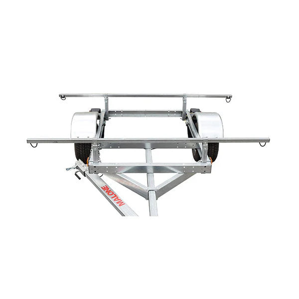 Malone LowMax 2 Kayak Trailer Package, 600 lb Capacity, Galvanized Steel, LED Lights, 70 MPH Rated Tires - image 4
