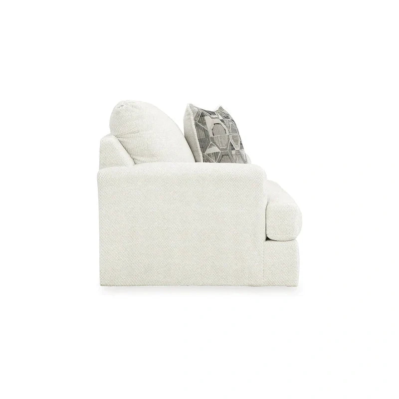 Signature Design by Ashley Karinne Oversized Linen Chair - Dimensions: 51" W x 41" D x 39" H - image 4