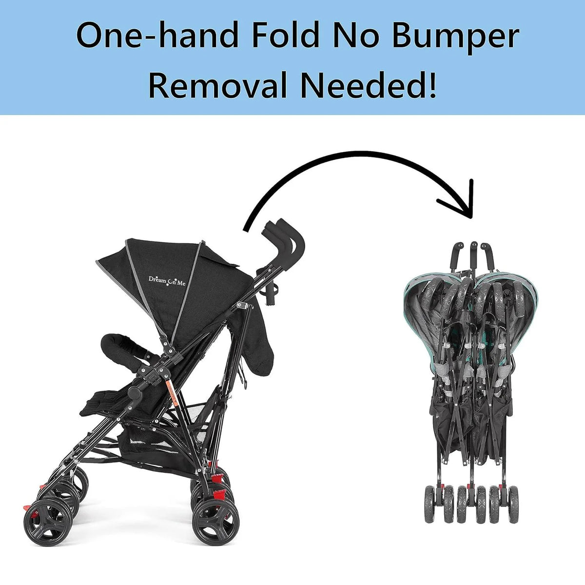 Dream On Me Volgo Twin Umbrella Stroller - image 6