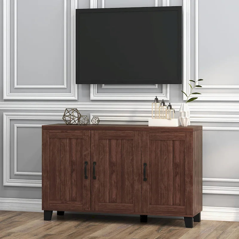 Costway 3-Door Storage Sideboard Buffet Cabinet Console - image 4