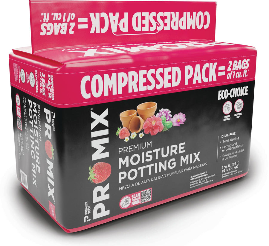 Pro-Mix 2 Cu. ft. Premium Moisture Potting Mix Compressed Soil - image 1