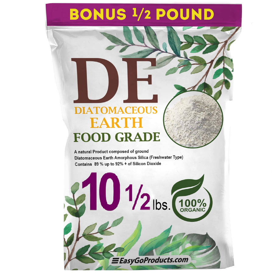 EasyGO Products Diatomaceous Earth - de Fresh Water - 10.5 Pounds - image 1