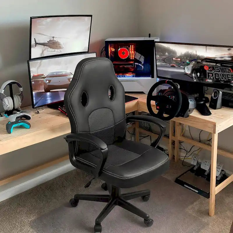Homall Ergonomic High-Back Leather Gaming and Office Chair - image 26