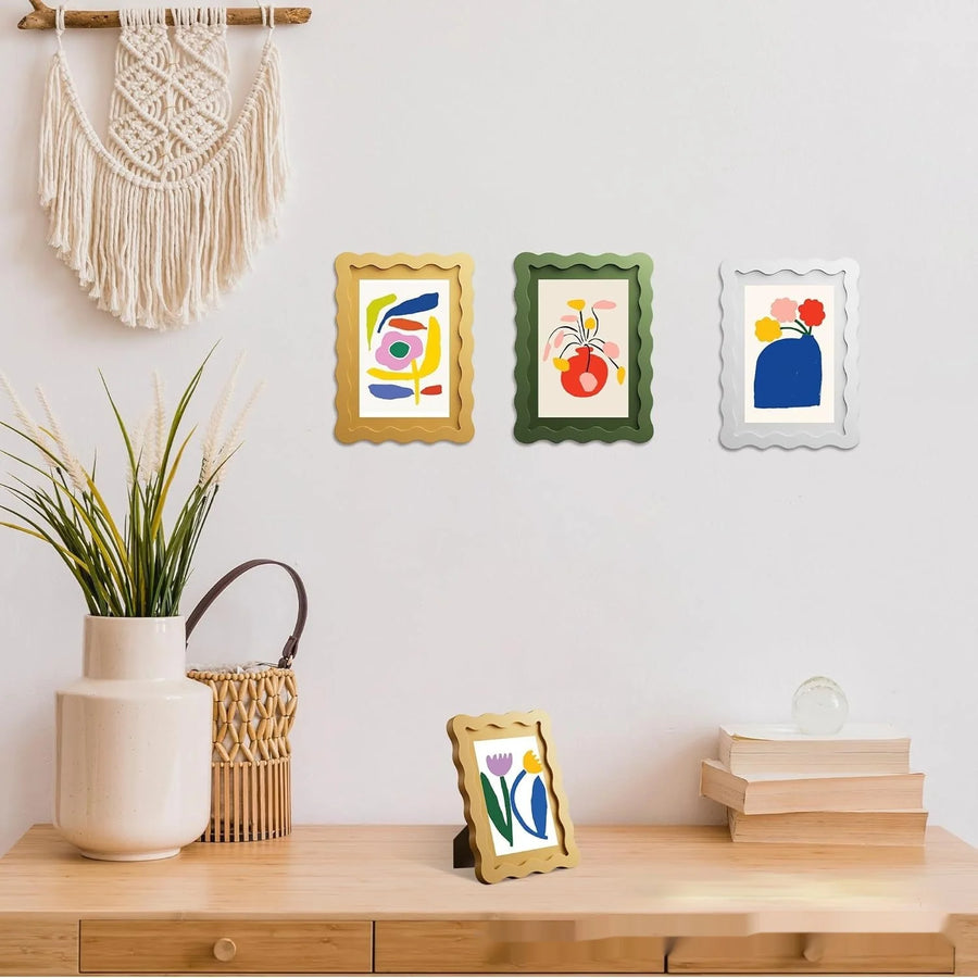Dinevora Wavy Wooden Picture Frame - image 1