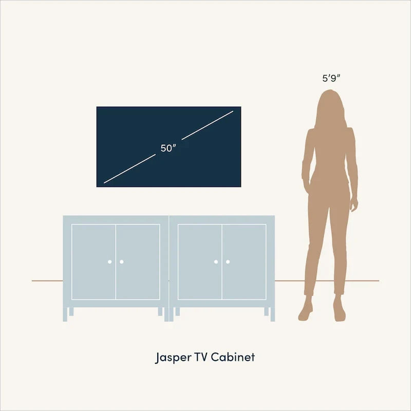 Jasper Contemporary Sideboard - Kitchen Storage Cabinet with Elegant Fluted Doors - image 17