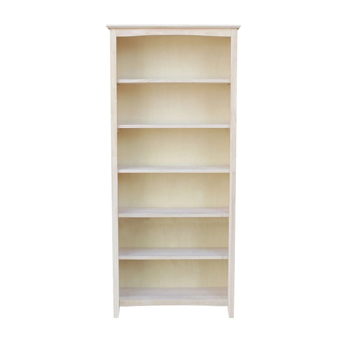 International Concepts Solid Wood Shaker Bookcase, 72 in H - image 23