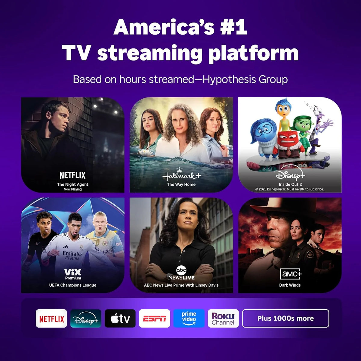 Roku 50" Select Series 4K HDR Smart TV with Voice Remote - image 2