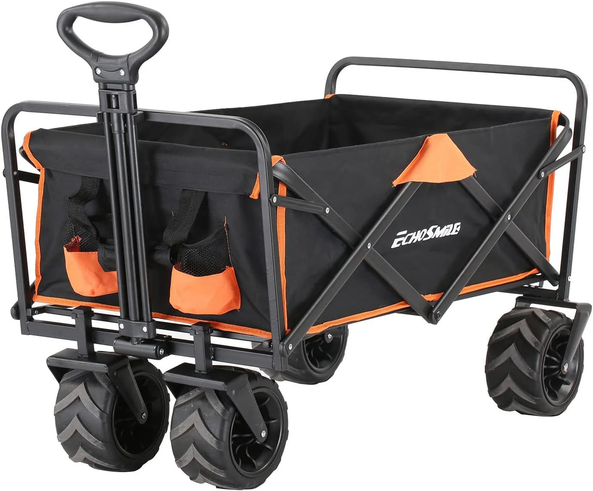 Heavy Duty 350 lb Capacity Foldable Wagon with Large Wheels - image 1