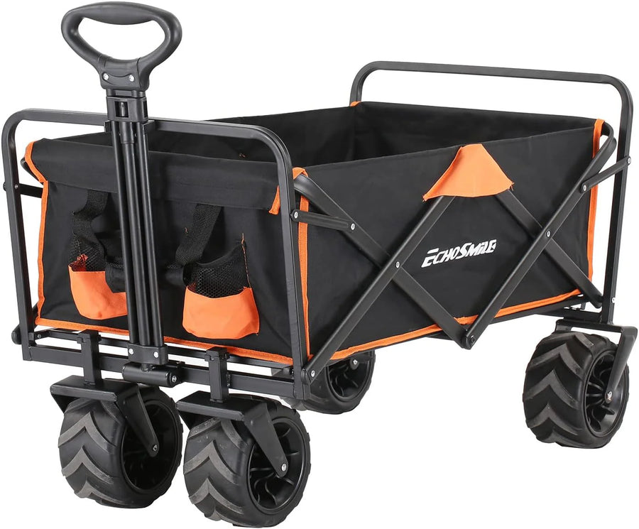 Heavy Duty 350 lb Capacity Foldable Wagon with Large Wheels - image 1