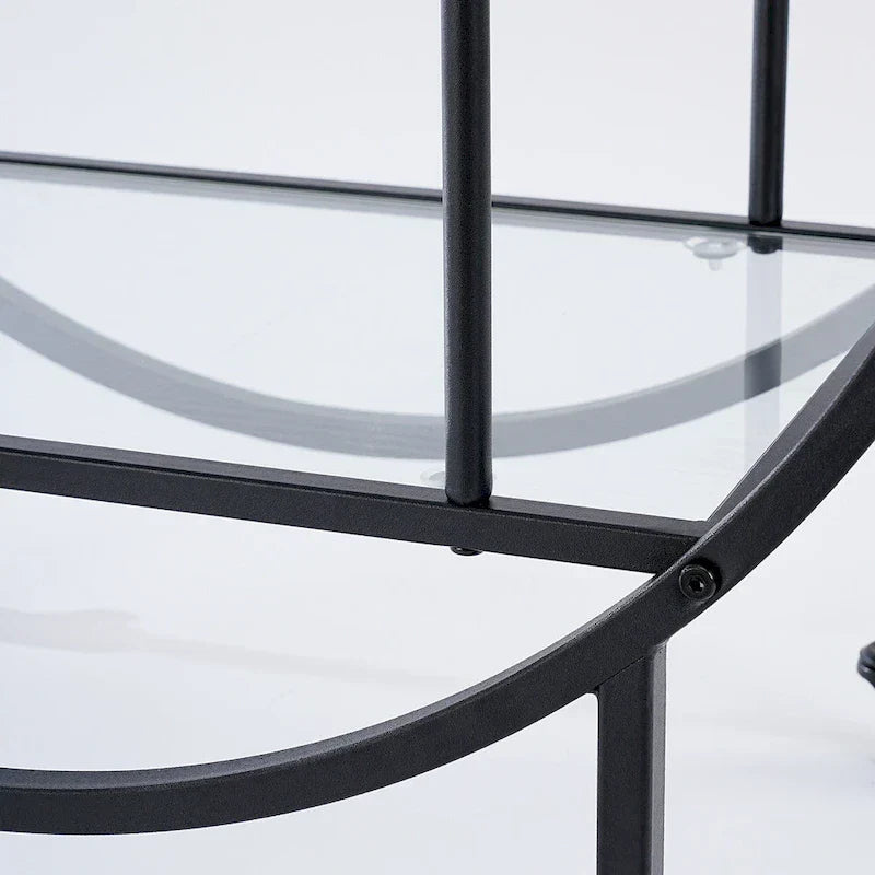 Chic Mobile Bar Cart - Elegant Drink Cabinet for Home & Entertaining - image 15