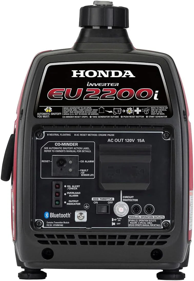 Honda 664240 EU2200i 2200 Watt Portable Inverter Generator with Co-Minder - image 7