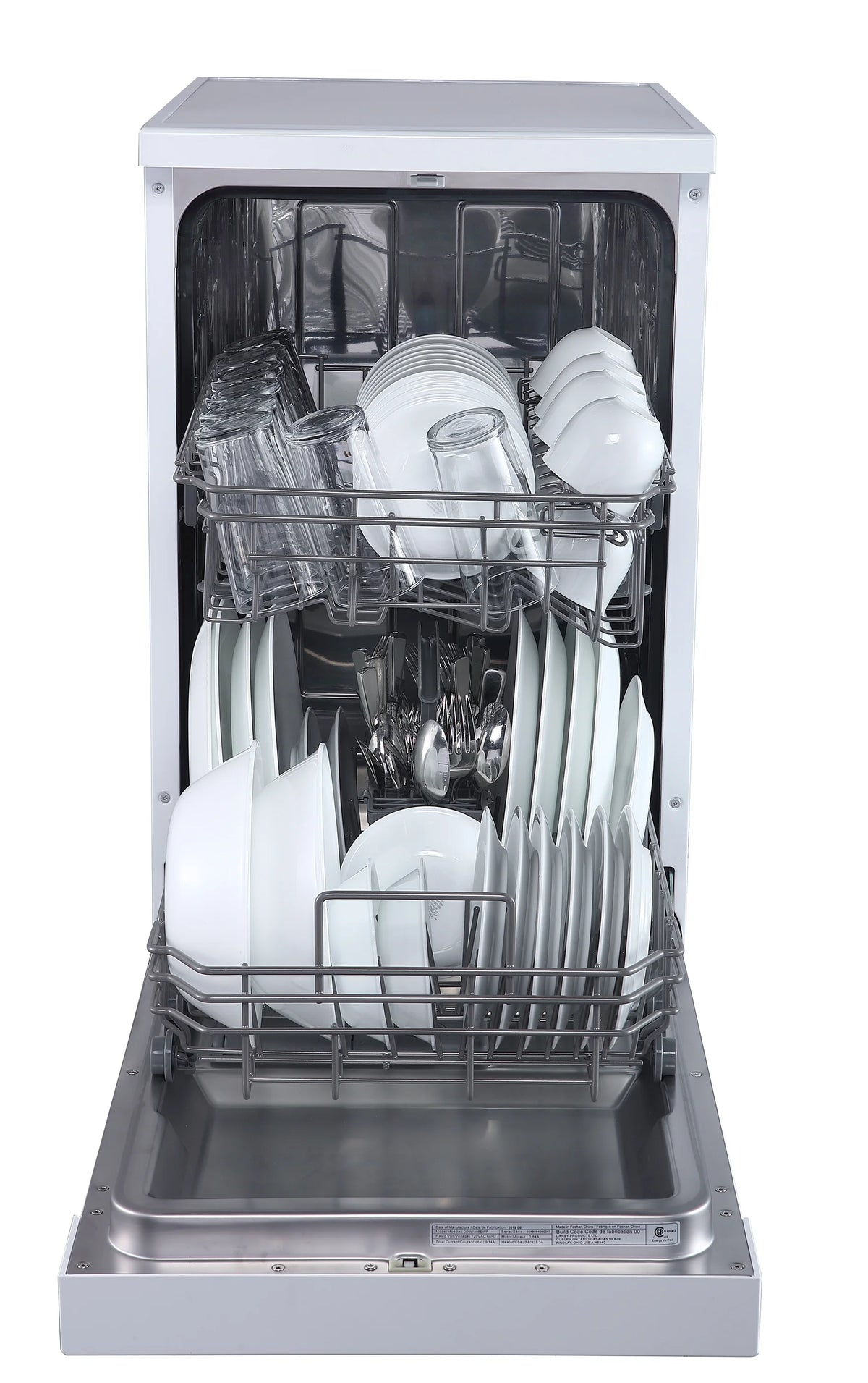 Hamilton Beach 18" Portable Dishwasher in White - image 9