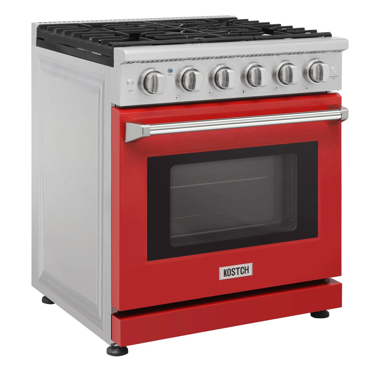 KOSTCH 30-in 5 burners 4.55-cu ft Convection Oven Freestanding Liquid Propane Gas Range ( Stainless steel ) - image 15