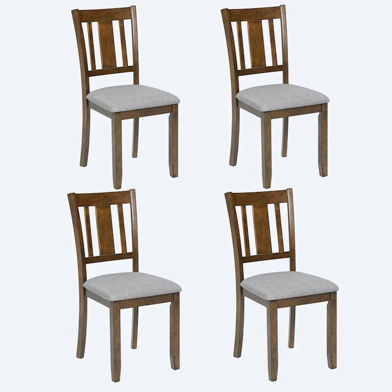 4-Piece Counter Height Dining Chair Set with Cushioned Seats - image 4