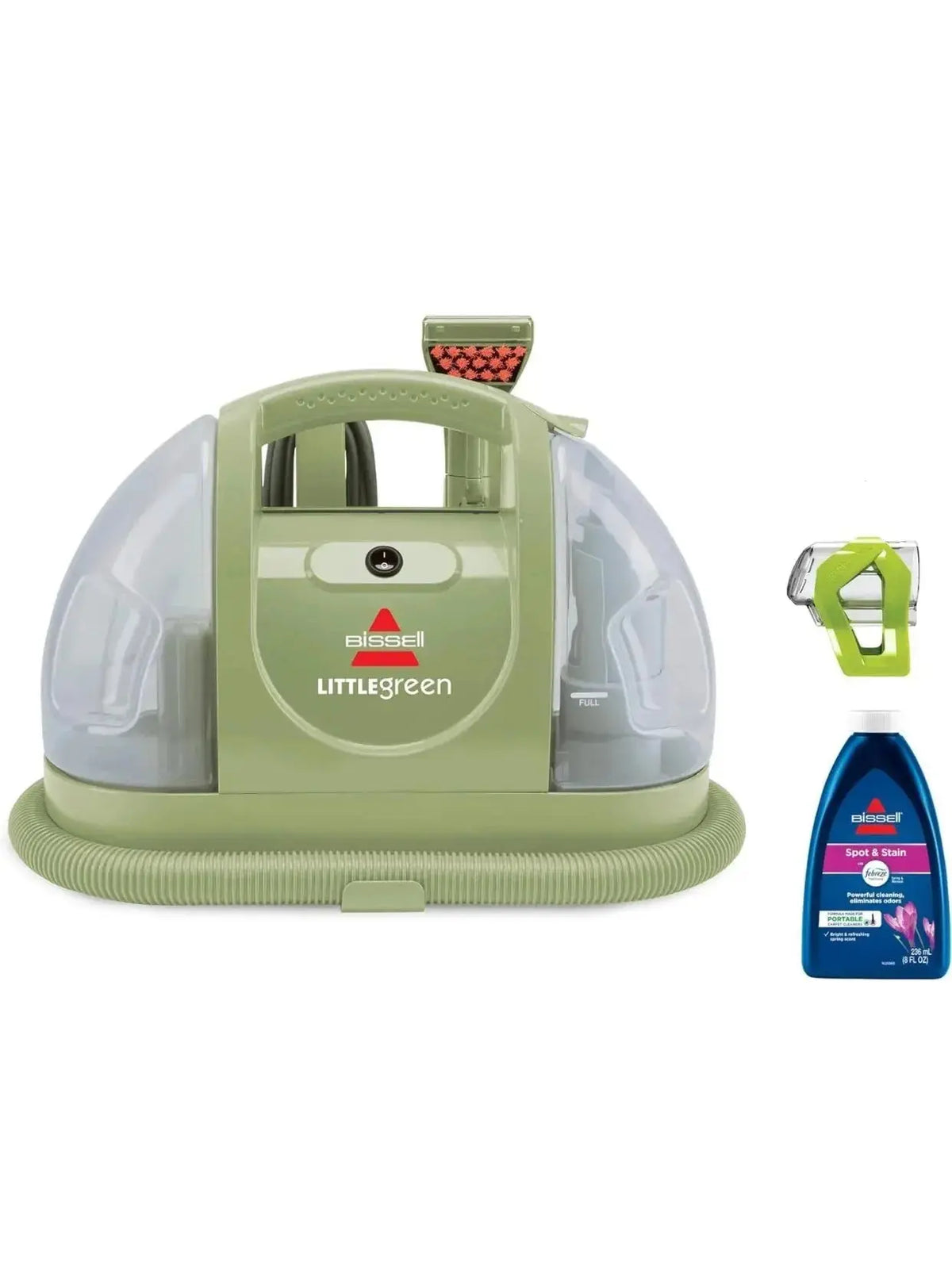 BISSELL Little Green Multi-Purpose Portable Carpet and Upholstery Cleaner, Car and Auto Detailer, with Exclusive Specialty Tools, Green - image 6