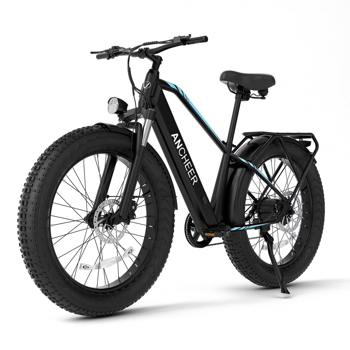 ANCHEER Electric Bike for Adults Peak 1000W Electric Bicycle 48V 15AH Battery Electric Bike 26" x 4.0" Fat Tire - image 4