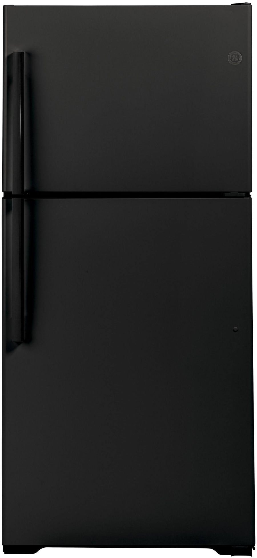 GE - 19.1 Cu. Ft. Top-Freezer Refrigerator - Black - image 1