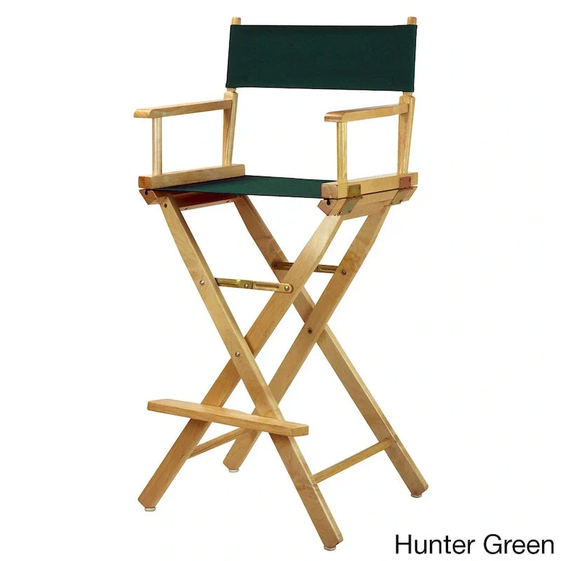 30-Inch Director's Chair with Natural Frame - image 17