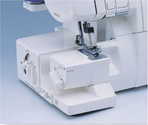 1034D Serger Heavy-Duty Metal Frame Overlock Machine 1300 Stitches Per Minute Removeable Trim Trap 3 Included Accessory Feet - image 8