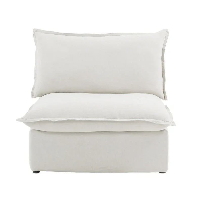Contemporary 3-Seat Modular Sectional Sofa for Living Room - Comfortable Convertible Couch - image 14
