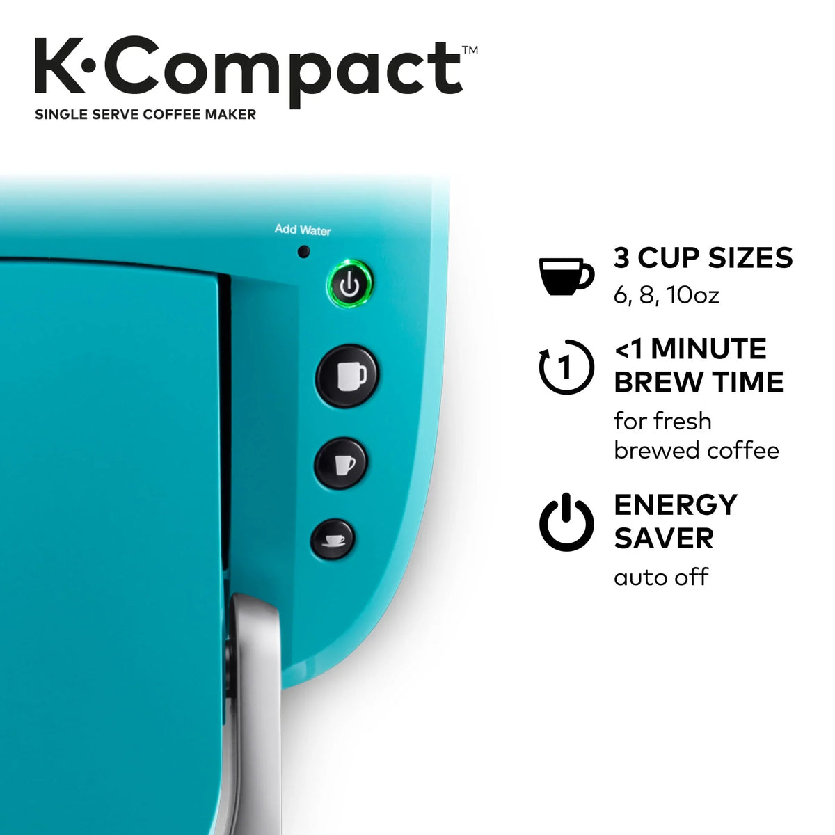 Keurig K-Compact Single-Serve K-Cup Pod Coffee Maker, Black - image 20